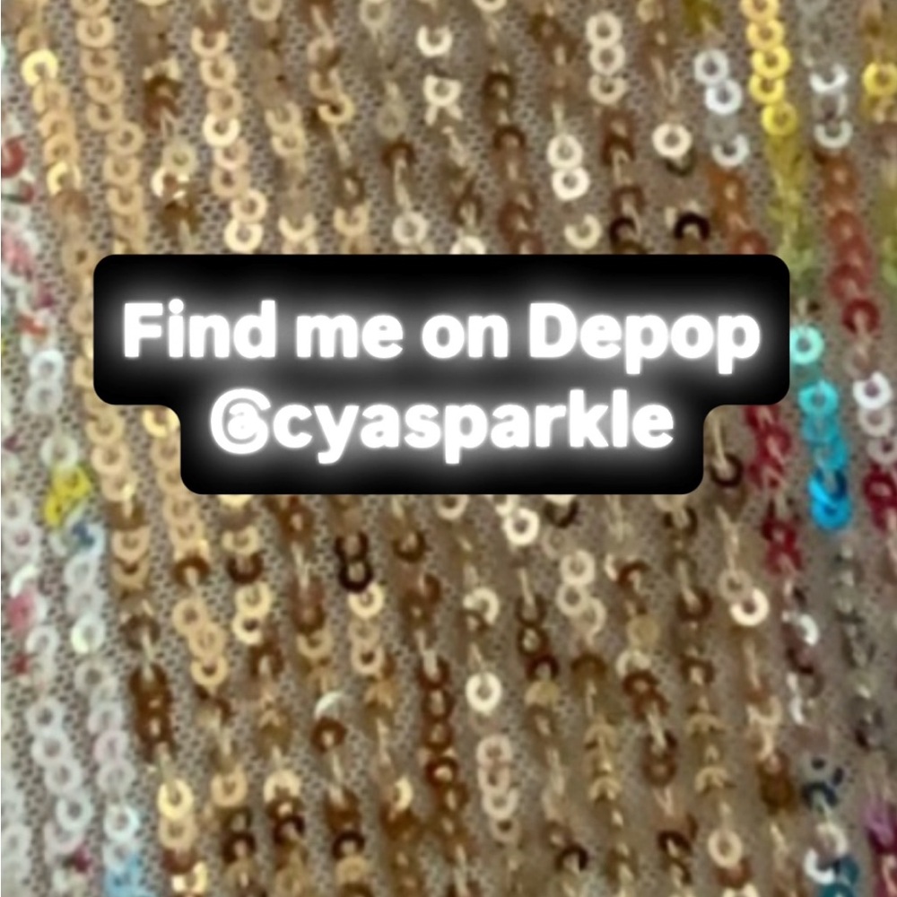 Multicolor Sequin Fabric